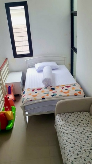 Comfortable bedrooms and bathrooms